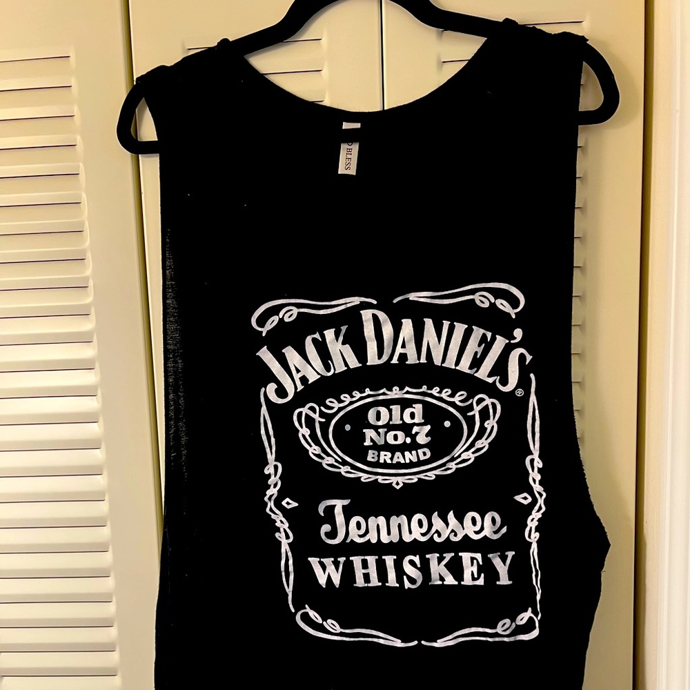 Jack Daniel’s float tank top